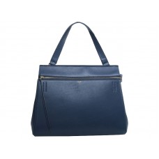 Celine Edge in origineel leer, marineblauw