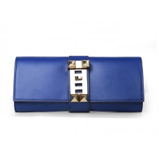 Hermes Medor Clutch Marineblauw