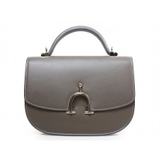 Hermes Stirrup schoudertas grijs