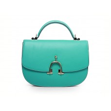 Hermes Stirrup schoudertas in turquoise