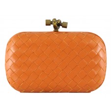 Bottega Veneta Absint Intrecciato Ayers Knot Orange