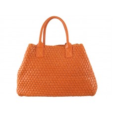 Bottega Veneta Barcelona Cabat Oranje