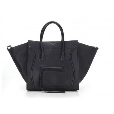 Celine Luggage Phantom Square Tote Bag Zwart