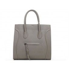 Celine Luggage Phantom Square Tote Bag Grijs