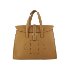 Hermes 08c Flap Bag Bruin