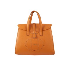 Hermes 08c Flap Bag Oranje