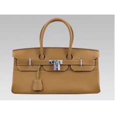 Hermes Birkin JPG 42 cm Togo leer goud