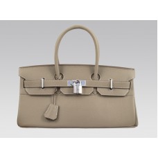 Hermes Birkin Jpg 42cm Togo Leer Gris Tourterelle