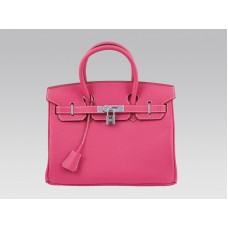 Hermes Birkin 30cm Togo leer roze