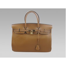 Hermes Birkin 40 Togo leren tas, bruin