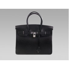 Hermes Birkin 30 Togo Leer Zwart