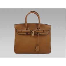 Hermes Birkin 30 Togo leren tas, bruin