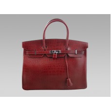 Hermes Birkin 40cm Krokodillenrood