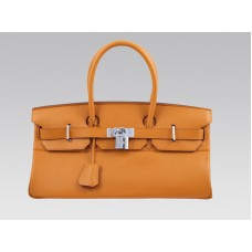 Hermes Birkin Jpg 42cm Togo Leer Oranje
