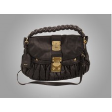 Miu Miu Coffer Bag Donkere Chocolade