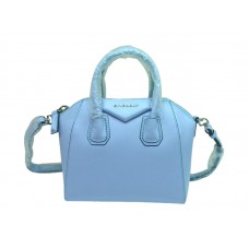 Givenchy Mini Antigona Tas Lichtblauw