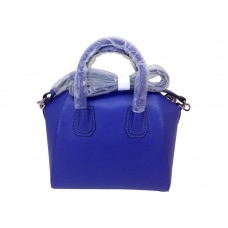Givenchy Mini Antigona Tas Elektrisch Blauw