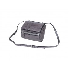 Givenchy Mini Pandora Box Tasje van krokodillenleer in grijs