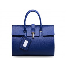Balenciaga City Bag van leer, groot, blauw