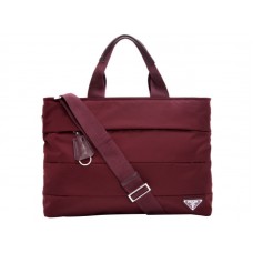 Prada Tessuto draagtas bordeaux