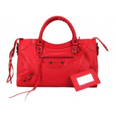 Balenciaga Medium Classic City Bag Rood