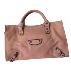 Balenciaga Classic Metallic Edge Iridescent City Bag Roze