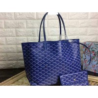 Goyard Saint Louis Tote Mm Blauw