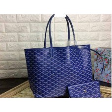 Goyard Saint Louis Tote Mm Blauw