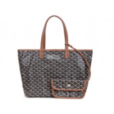 Goyard Saint Louis Tote Mm Bruin