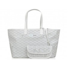 Goyard Saint Louis Tote Mm Wit