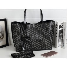 Goyard Anjou Omkeerbare Tote Mm Zwart
