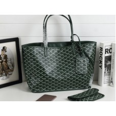 Goyard Anjou omkeerbare draagtas Mm groen
