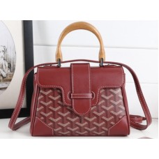 Goyard Saigon Mini Tas Bordeaux