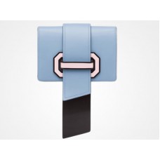 Prada Plex Ribbon Crossbodytas Astral Blue Rose Pink