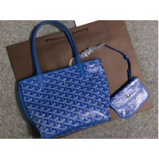 Goyard Anjou Omkeerbare draagtas Mini Blauw