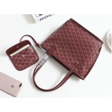 Goyard Anjou Omkeerbare draagtas Mini Burgundy