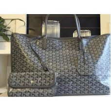Goyard Anjou omkeerbare draagtas Gm grijs