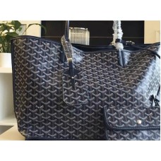 Goyard Anjou omkeerbare draagtas Gm Navy