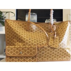 Goyard Anjou omkeerbare draagtas Gm geel