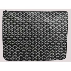 Goyard Chevron Senat Pochette Gm Zwart sar020149