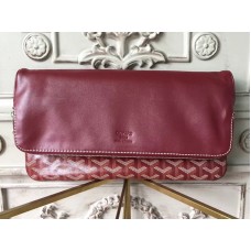 Goyard Goyardine Sainte Marie Zachte Clutch Burgundy