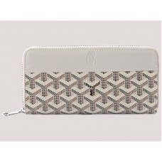 Goyard Goyardine Matignon Portemonnee Lichtgrijs