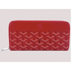 Goyard Goyardine Matignon Portemonnee Rood