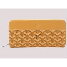 Goyard Goyardine Matignon Portemonnee Geel