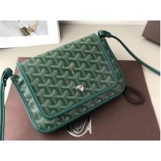 Goyard Goyardine Plumet Crossbody Portemonnee Groen