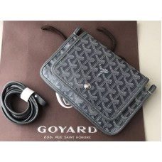 Goyard Goyardine Plumet Crossbody Portemonnee Grijs