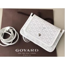 Goyard Goyardine Plumet Crossbody Portemonnee Wit