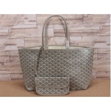 Goyard Goyardine Saint Louis GM Lichtgrijs