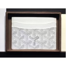 Goyard Goyardine Saint Sulpice Kaarthouder Wit