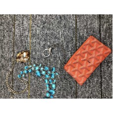 Goyard Portemonnee Sleutelhanger Oranje